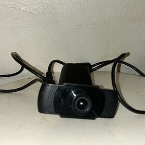 Black Webcam with USB Connection